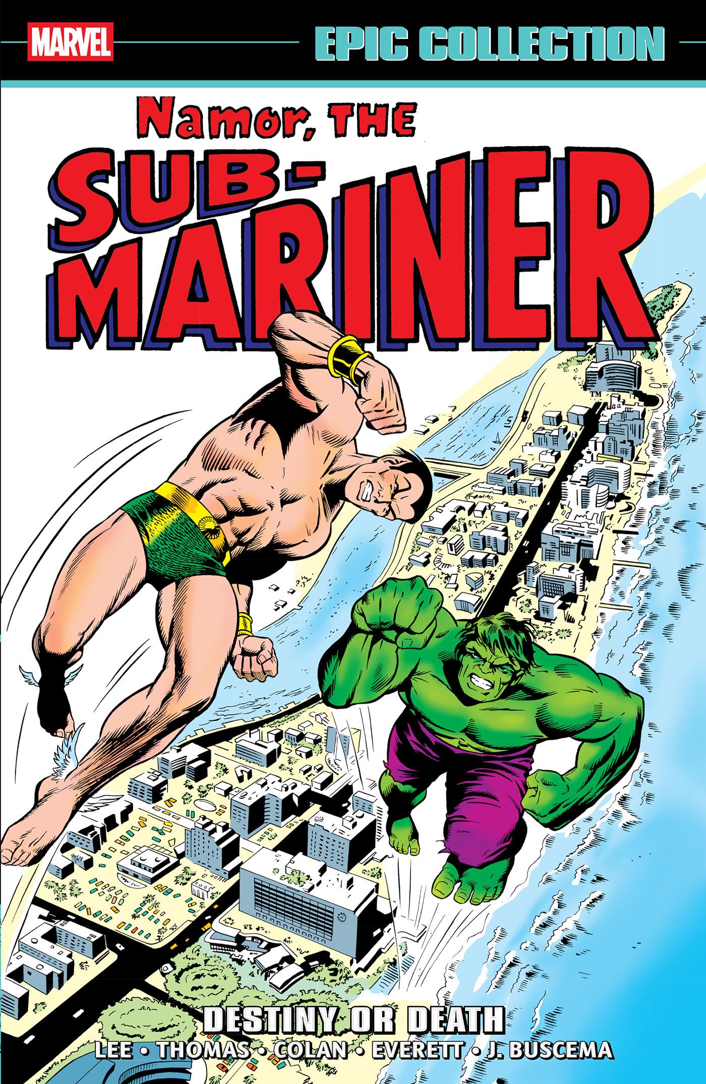 jaquette album Namor The Sub-Mariner Epic Collection: Destiny Or Death