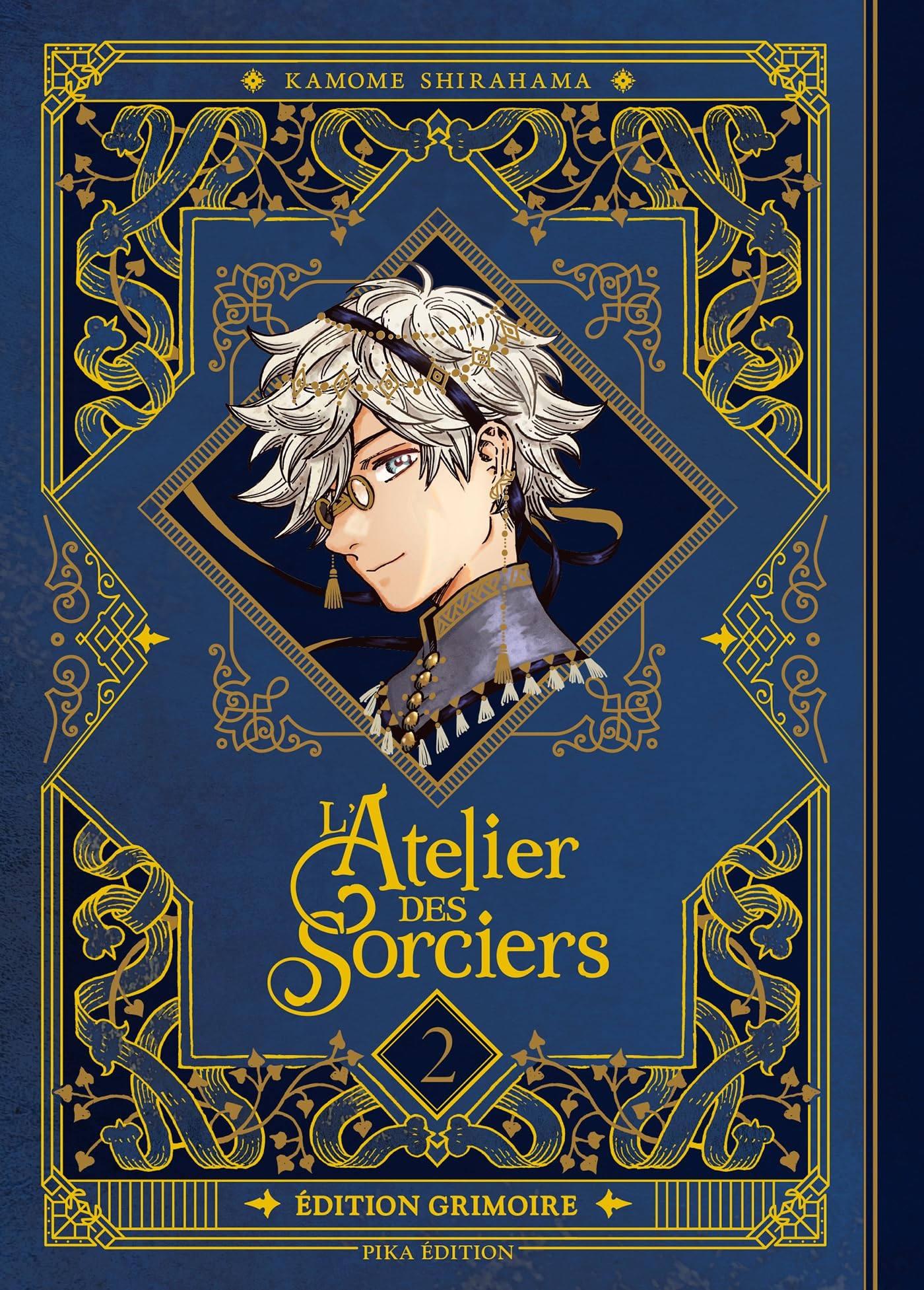 jaquette album L'Atelier des Sorciers T02 Edition Grimoire