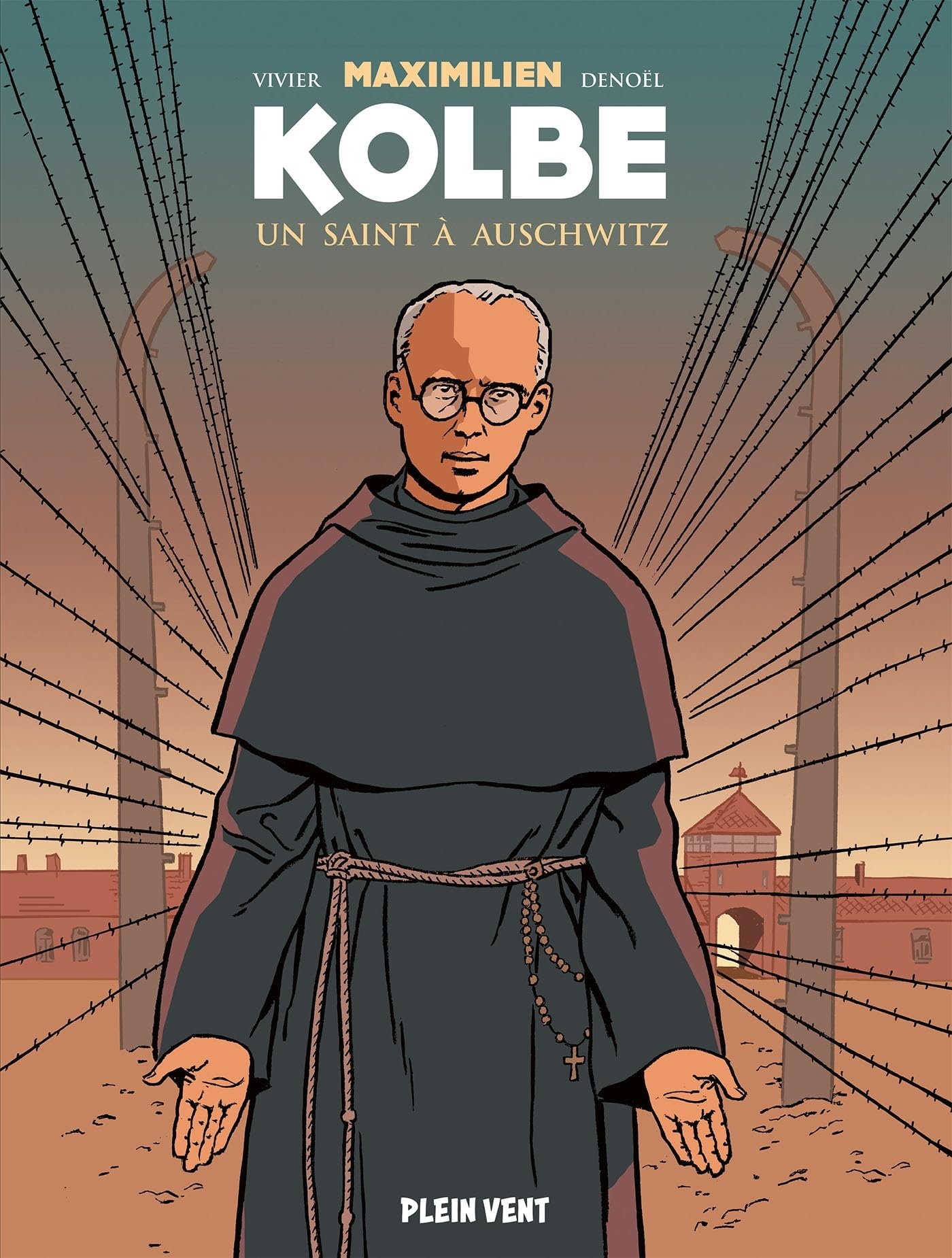 jaquette album Maximilien Kolbe: Un saint à Auschwitz