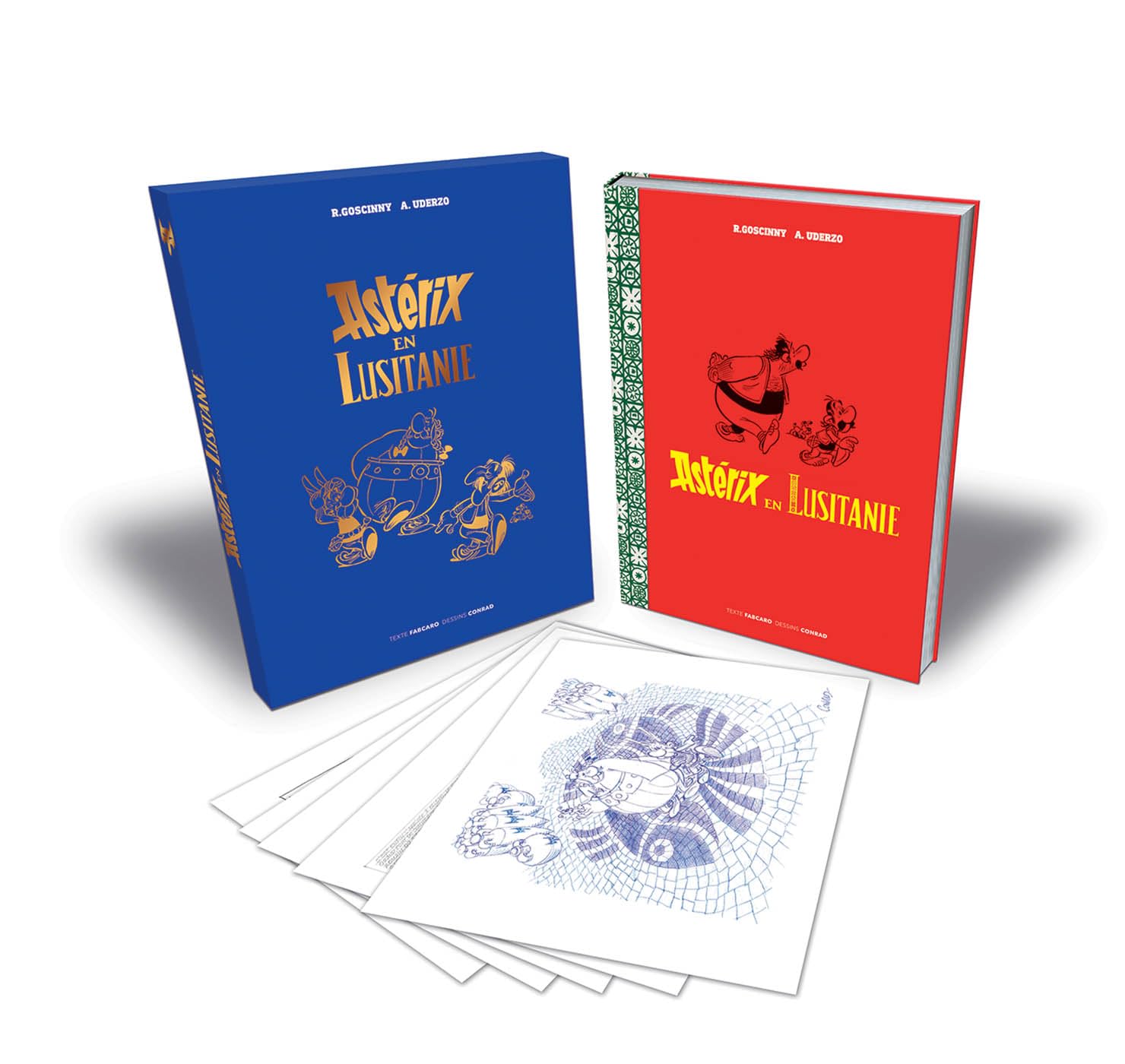 jaquette album ASTERIX Tome 41 - Artbook - Astérix en Lusitanie