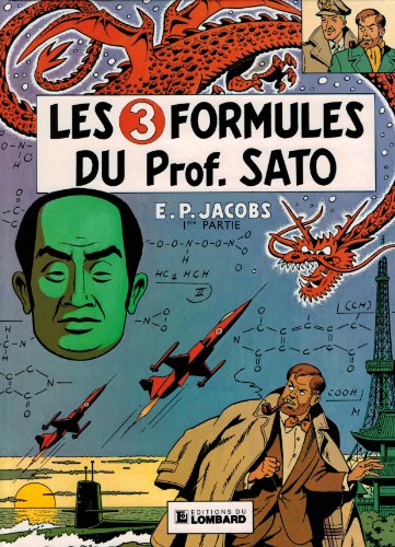 jaquette livre Blake Et Mortimer, Les 3 Formules Du Prof. Sato - T 1