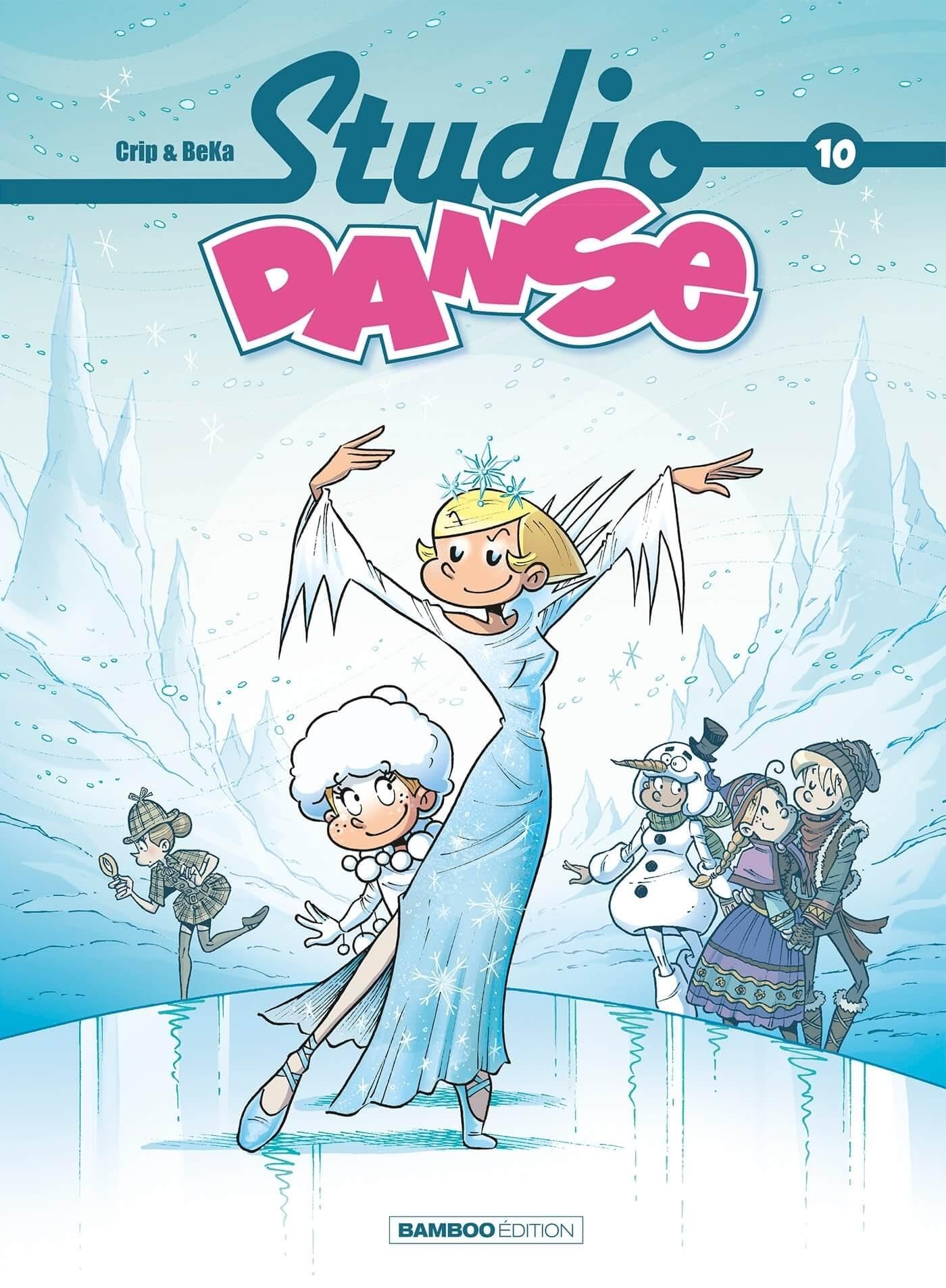 jaquette album Studio Danse - tome 10 - top humour