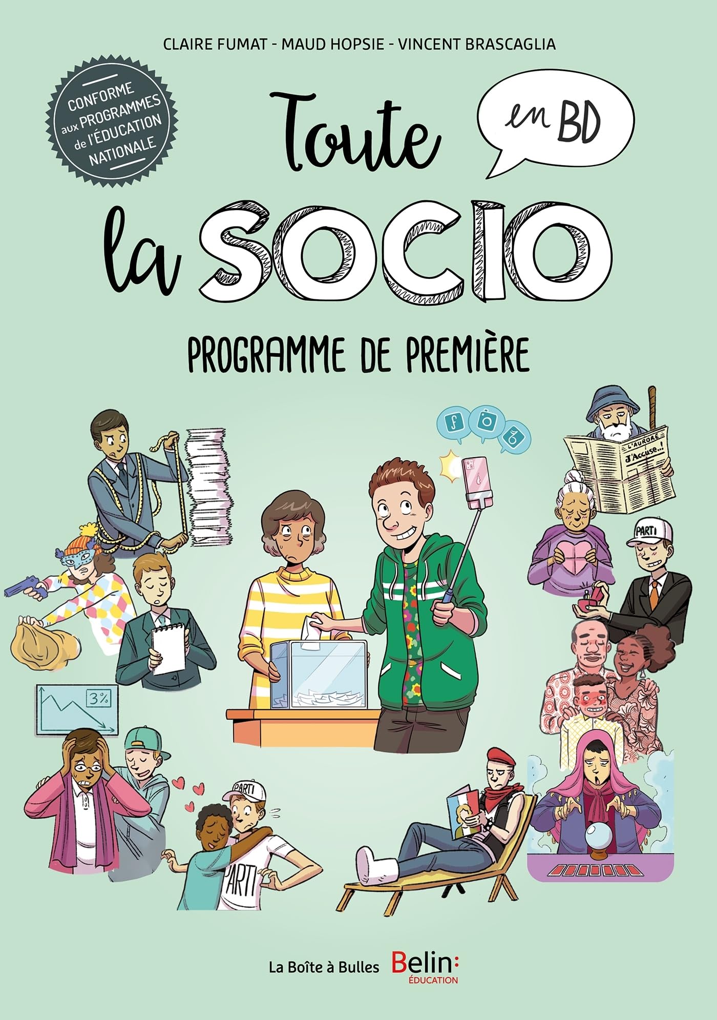 jaquette album Toute la socio en BD - Programme de première: Programme de première