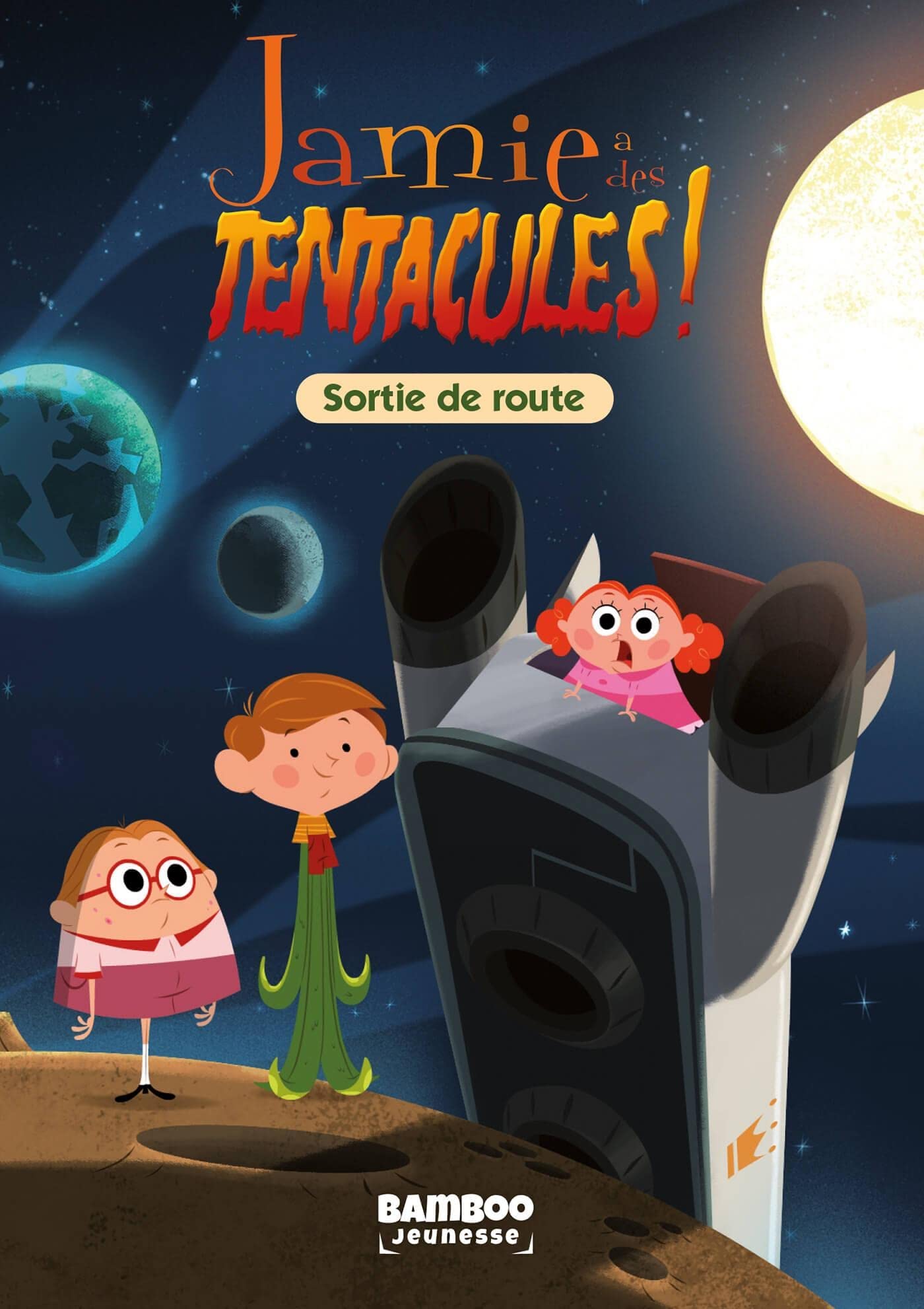 jaquette album Jamie a des tentacules - Poche - tome 03: Sortie de route