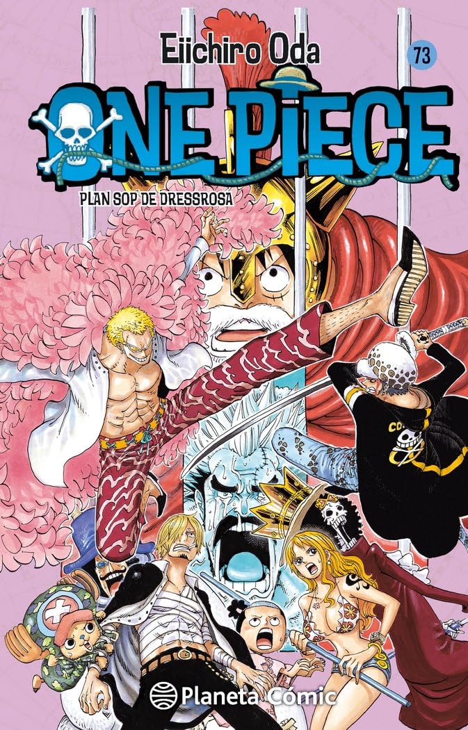 jaquette album One Piece nº 073: Plan sop de dressrosa