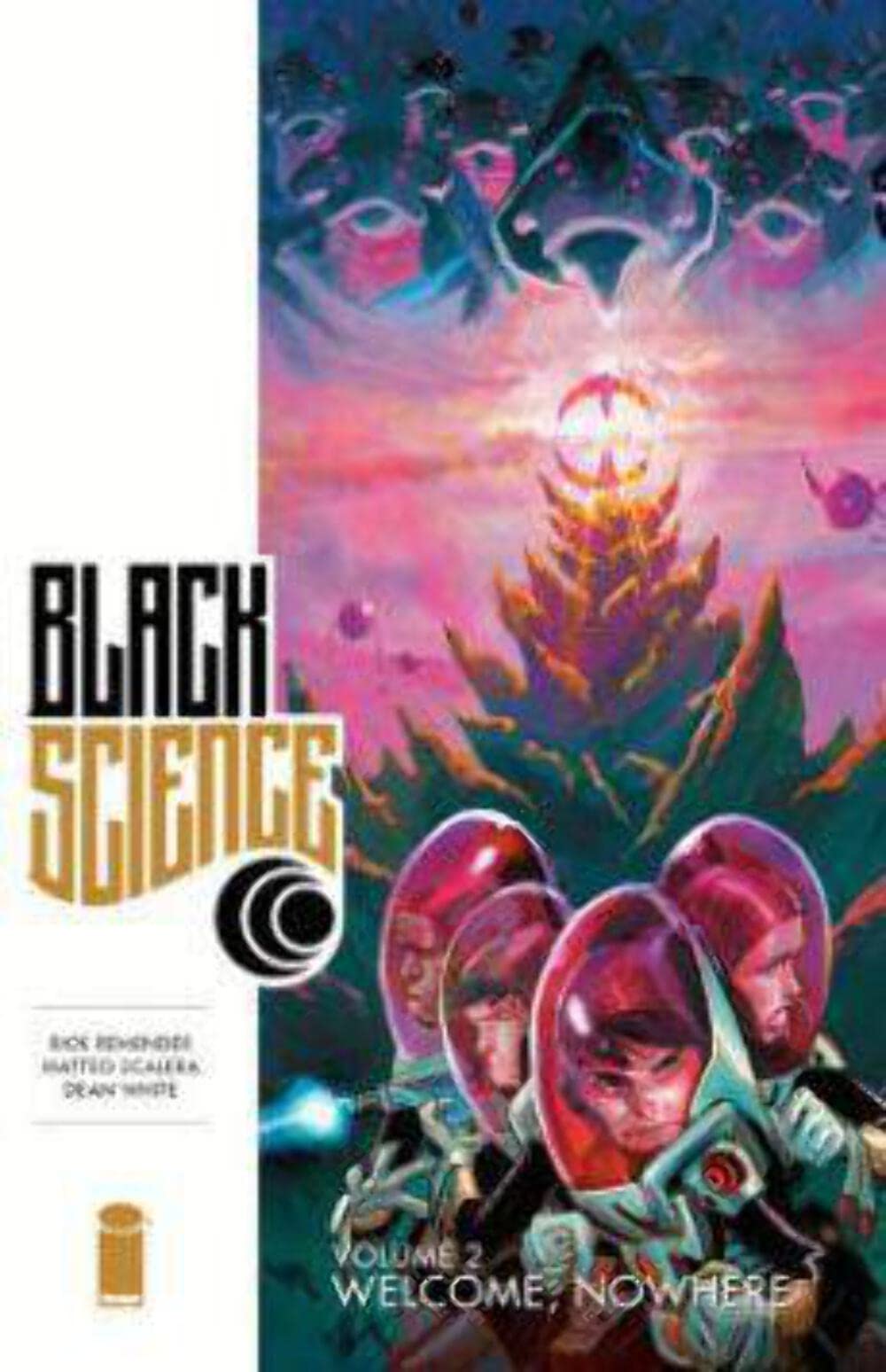jaquette album Black Science Volume 2: Welcome, Nowhere