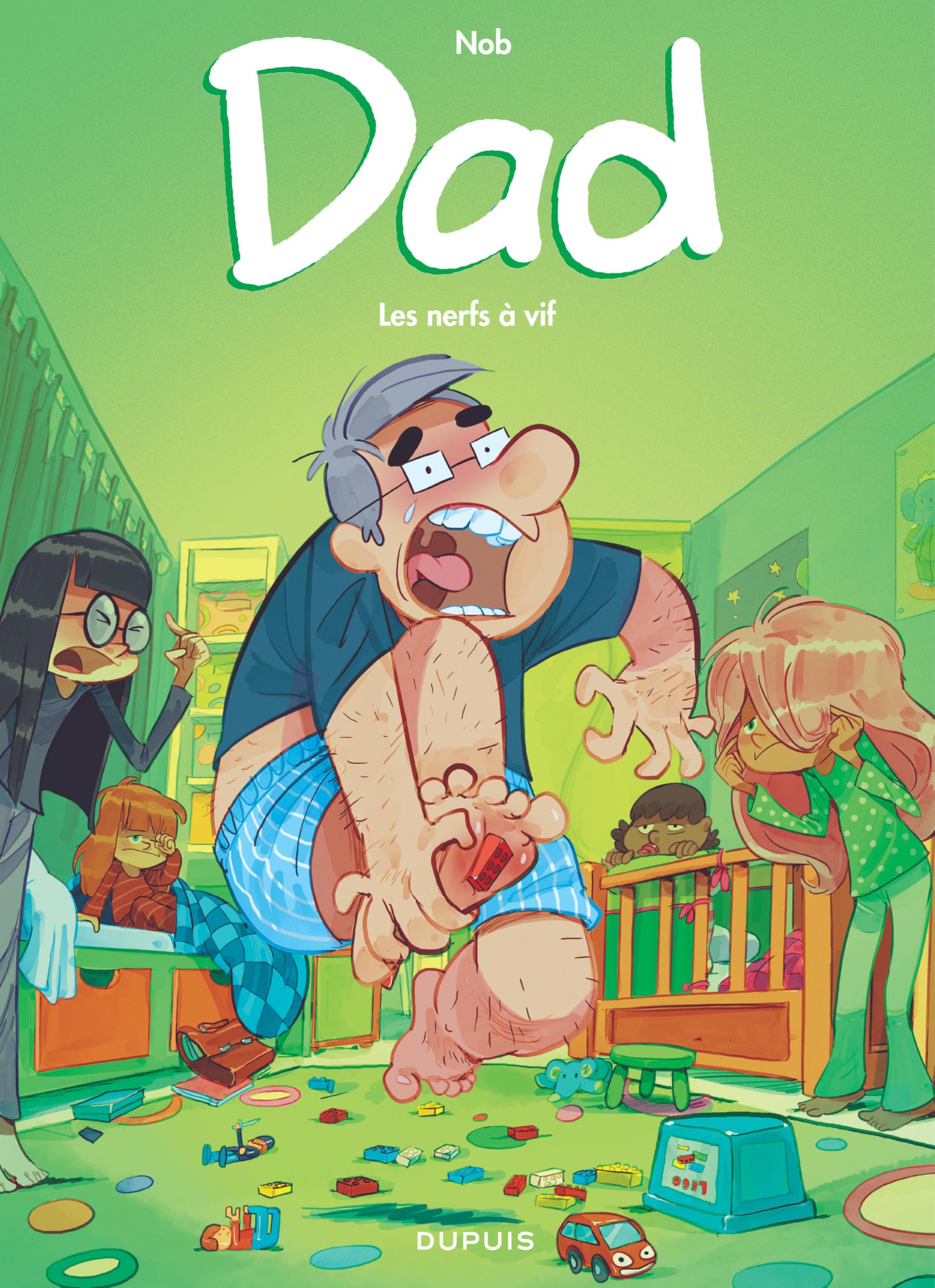 jaquette album Dad - Tome 3 - Les nerfs à vif