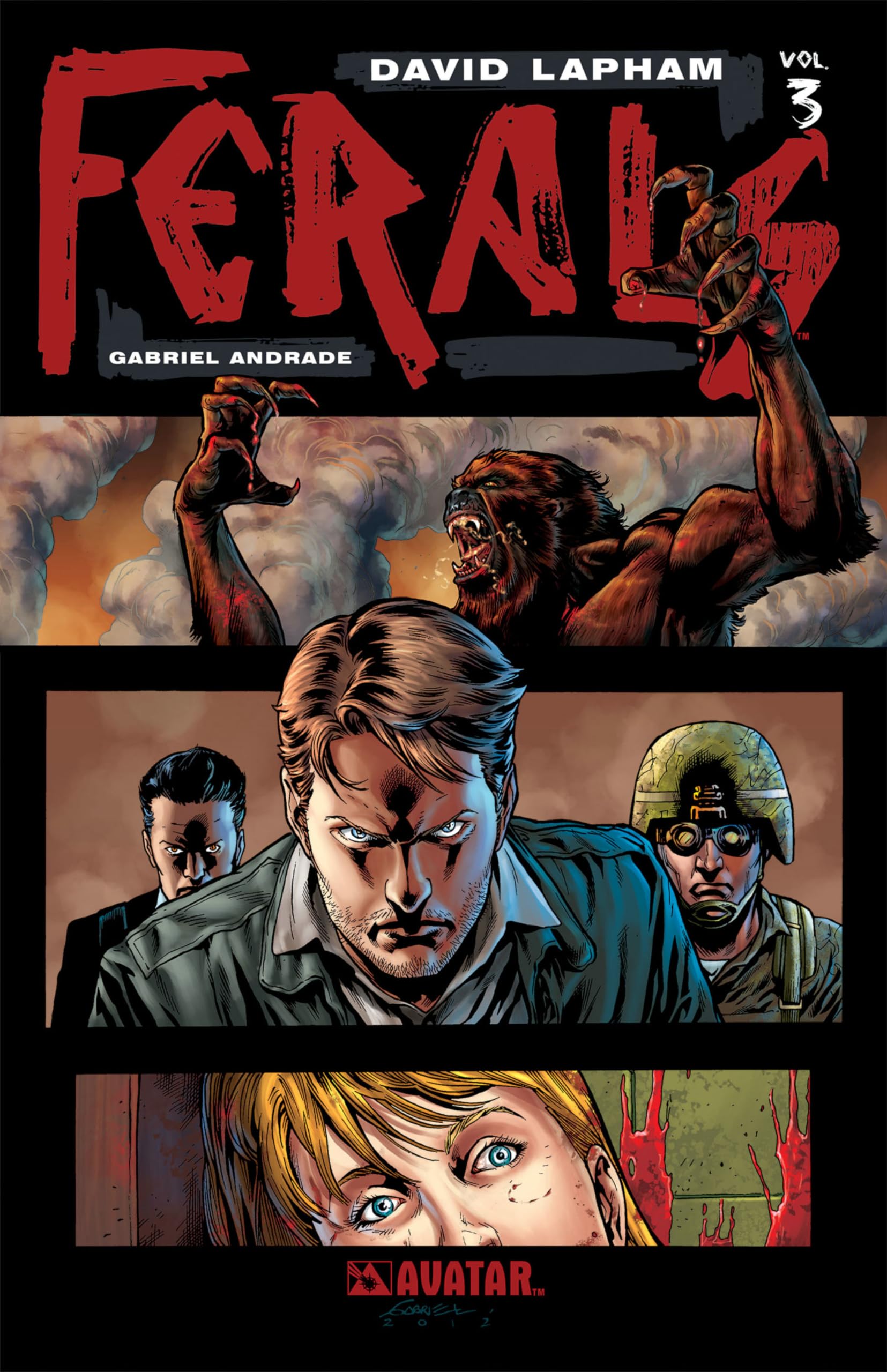 jaquette album Ferals Volume 3 TP