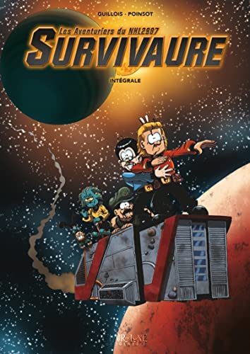 jaquette album Les Aventuriers Du Nhl 2987 Survivaure Intégrale - Le Cycle Des Krygonites - L'amiral Prend La Porte