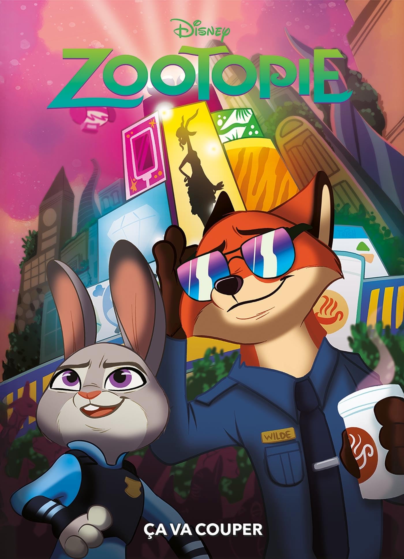 jaquette album Zootopie : ça va couper