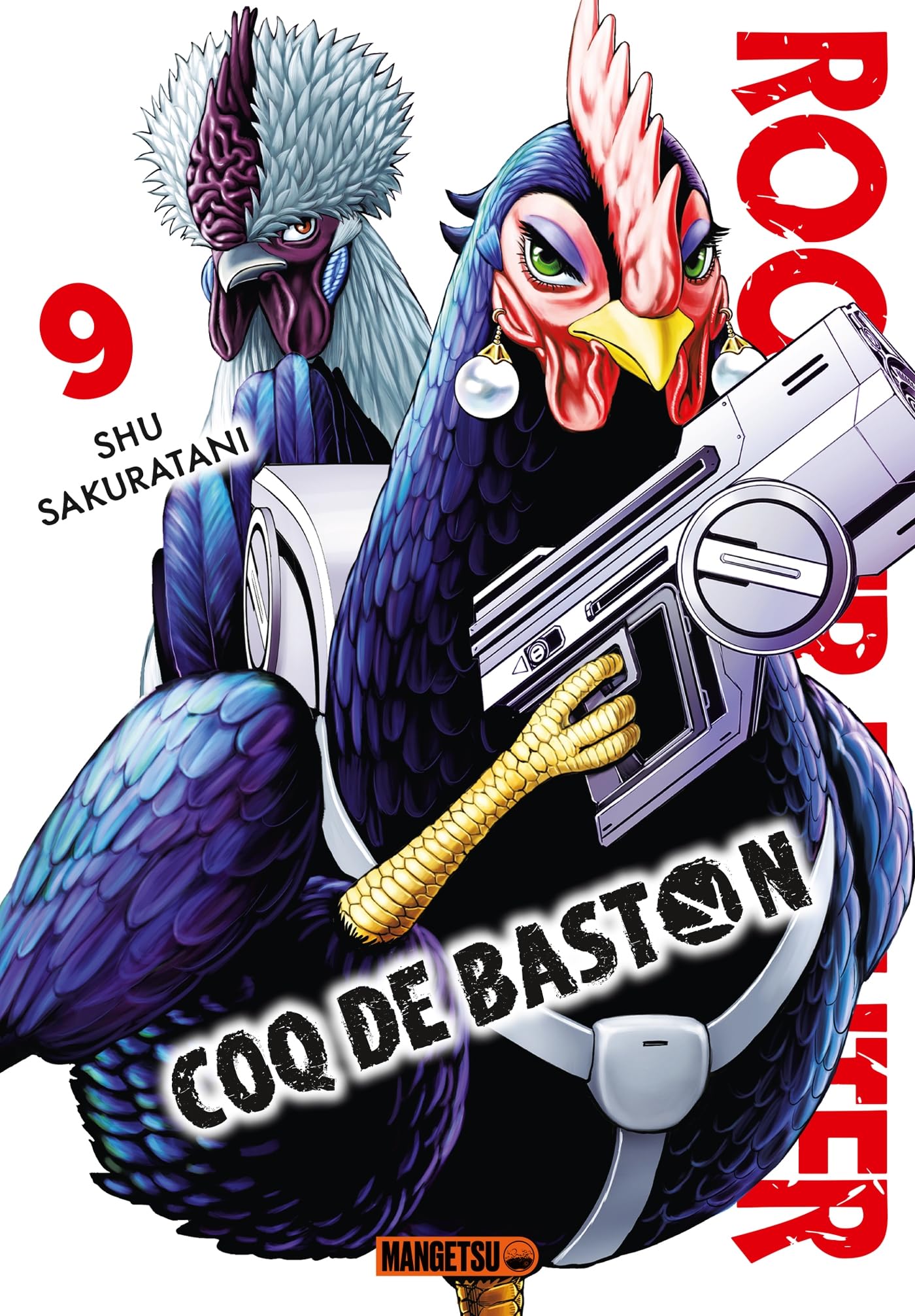jaquette album Rooster Fighter - Coq de Baston T09