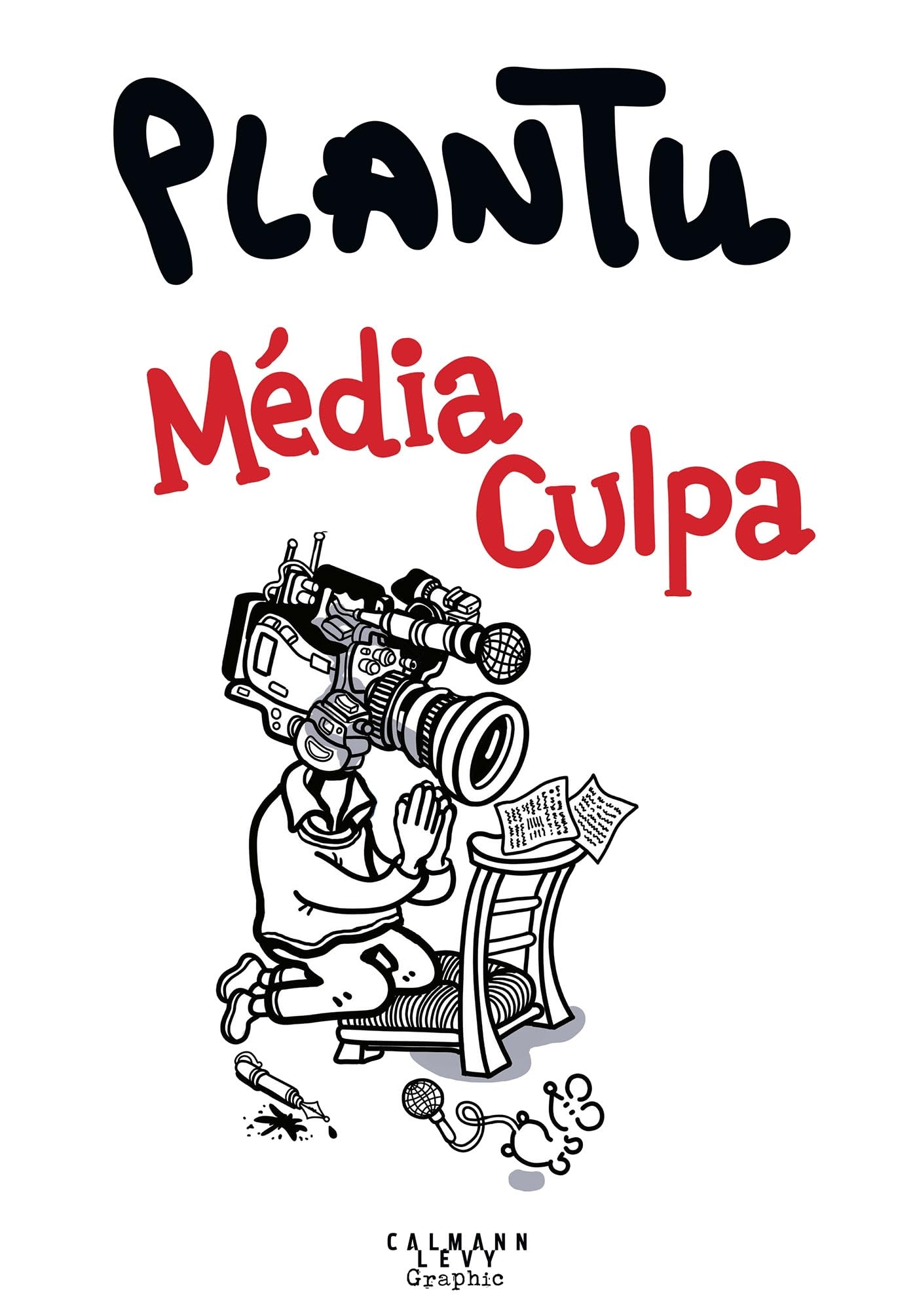 jaquette album L'année de Plantu 2025: Media Culpa