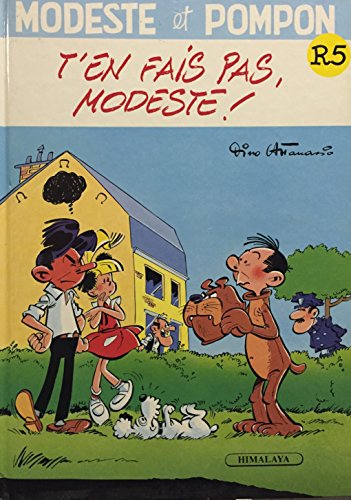 jaquette album Modeste Et Pompon Tome 5 : T'en Fais Pas, Modeste