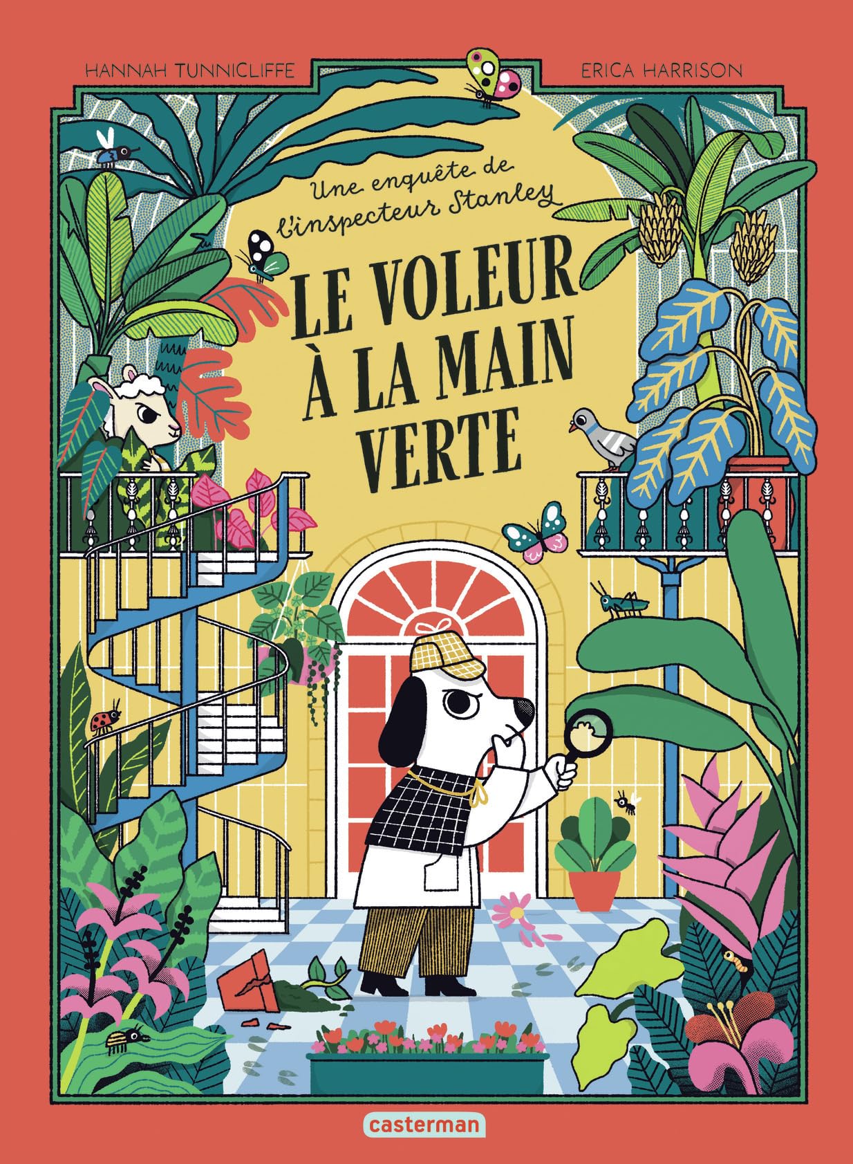 jaquette album Le voleur à la main verte: Une enquête de l'inspecteur Stanley