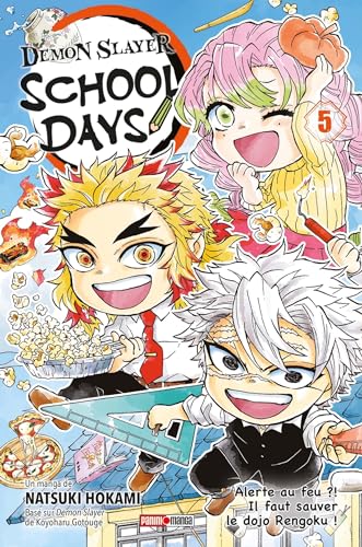 jaquette album Demon Slayer - School Days - Tome 5