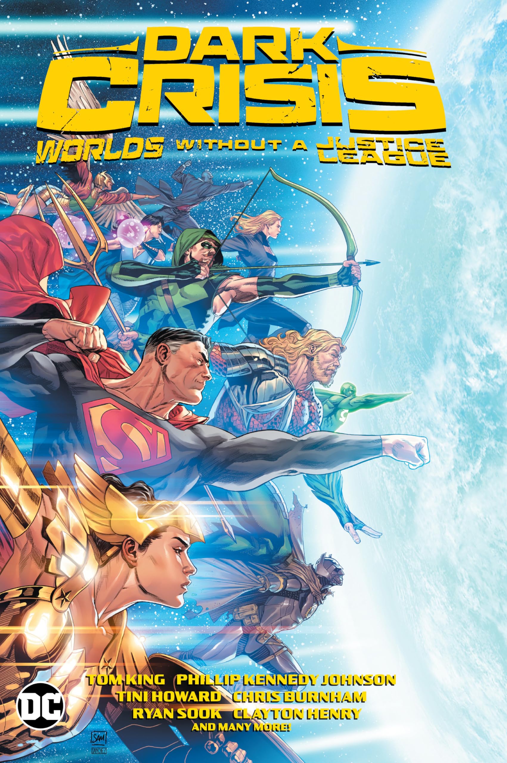 jaquette album Dark Crisis: Worlds without a Justice League
