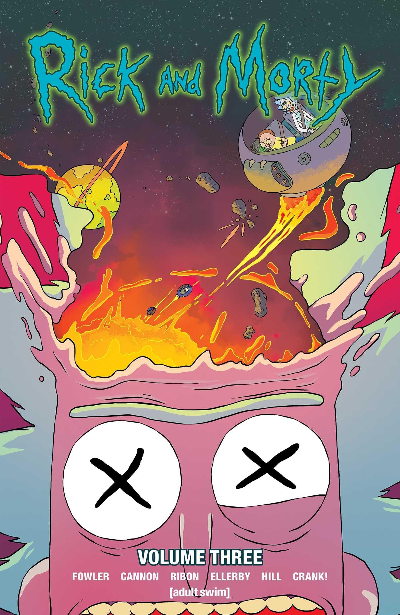 jaquette album Rick and Morty Volume 3