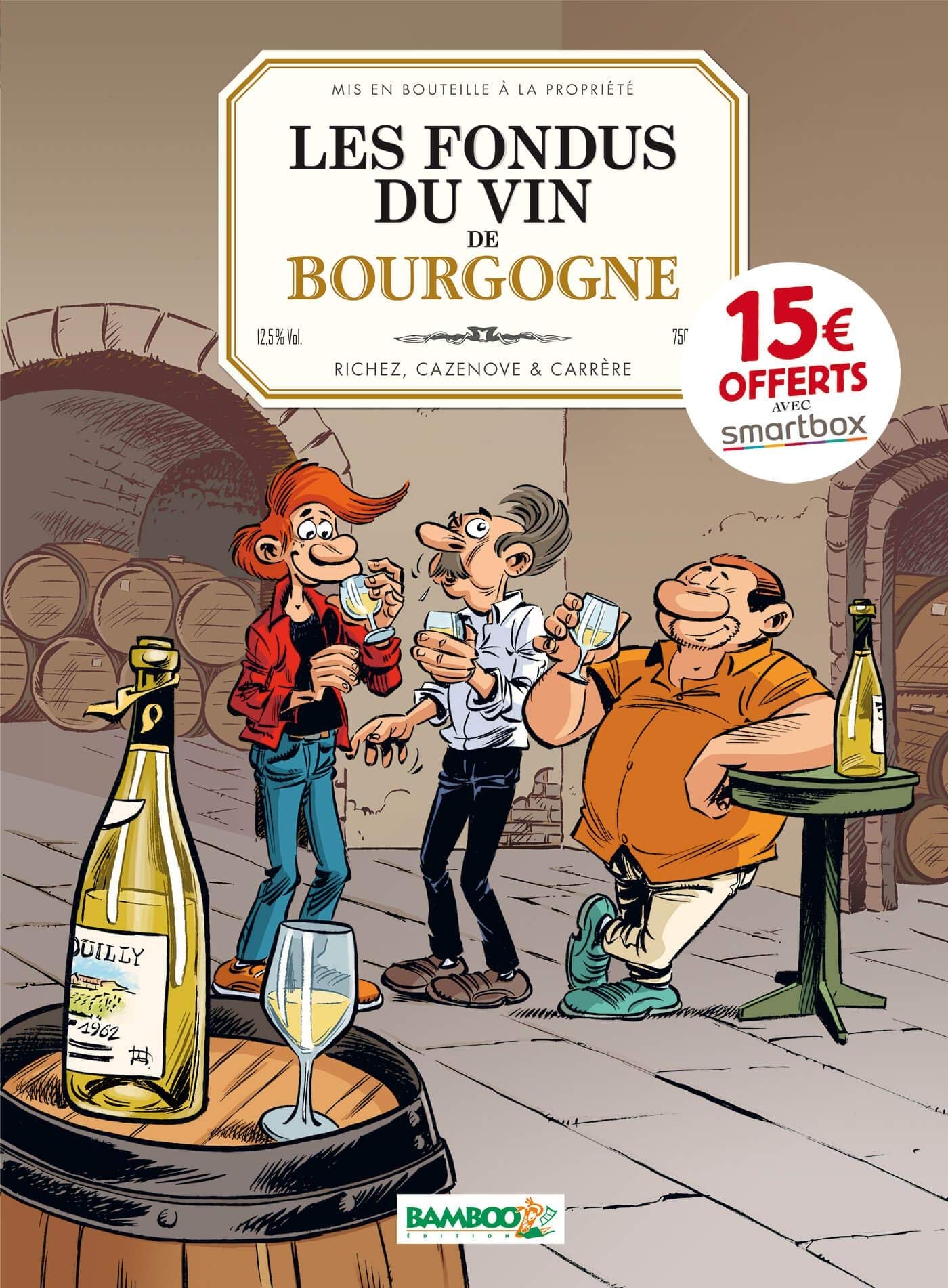 jaquette album Les Fondus du vin : Bourgogne - OP 2021