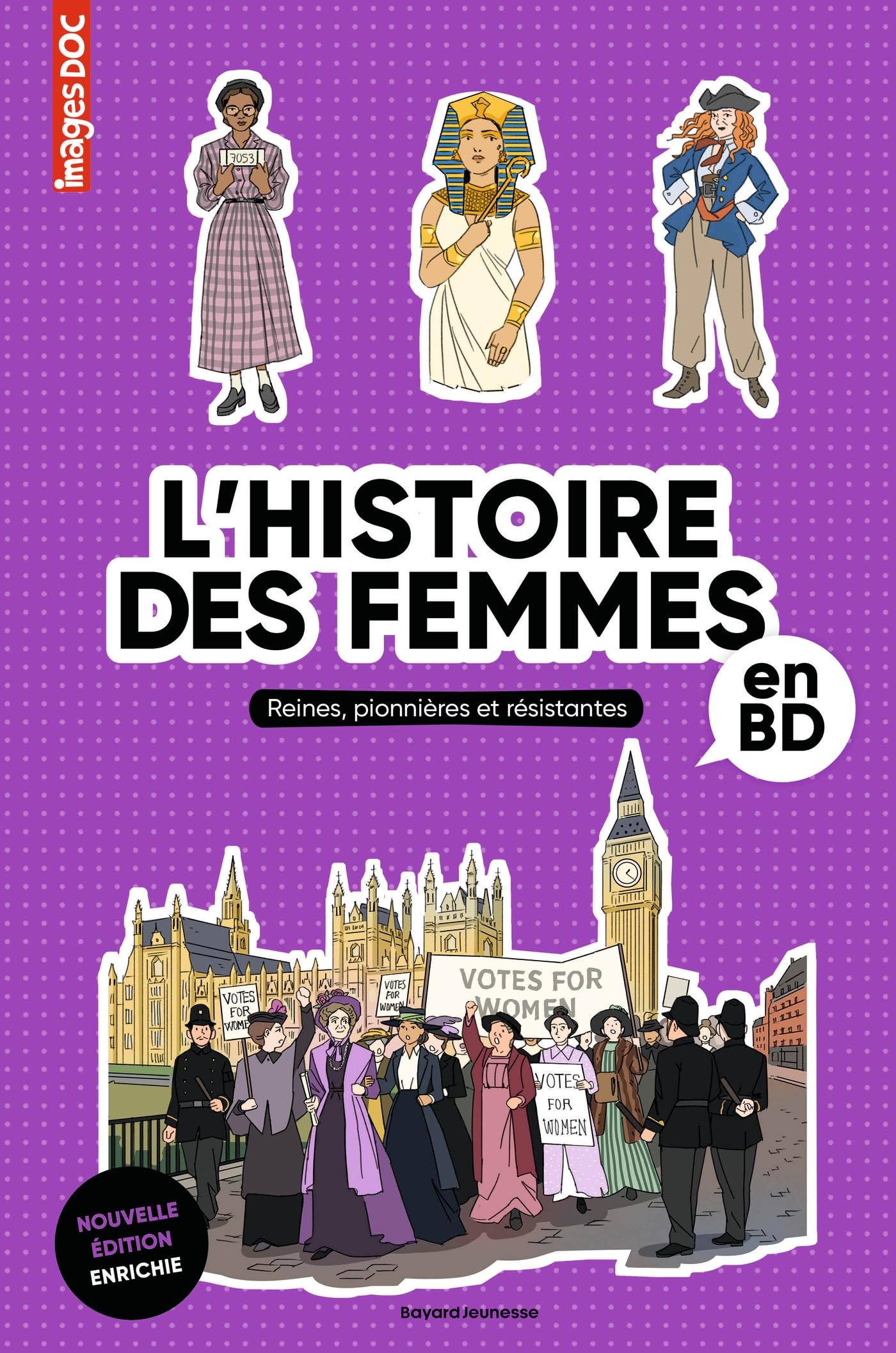 jaquette album L'Histoire des femmes en BD