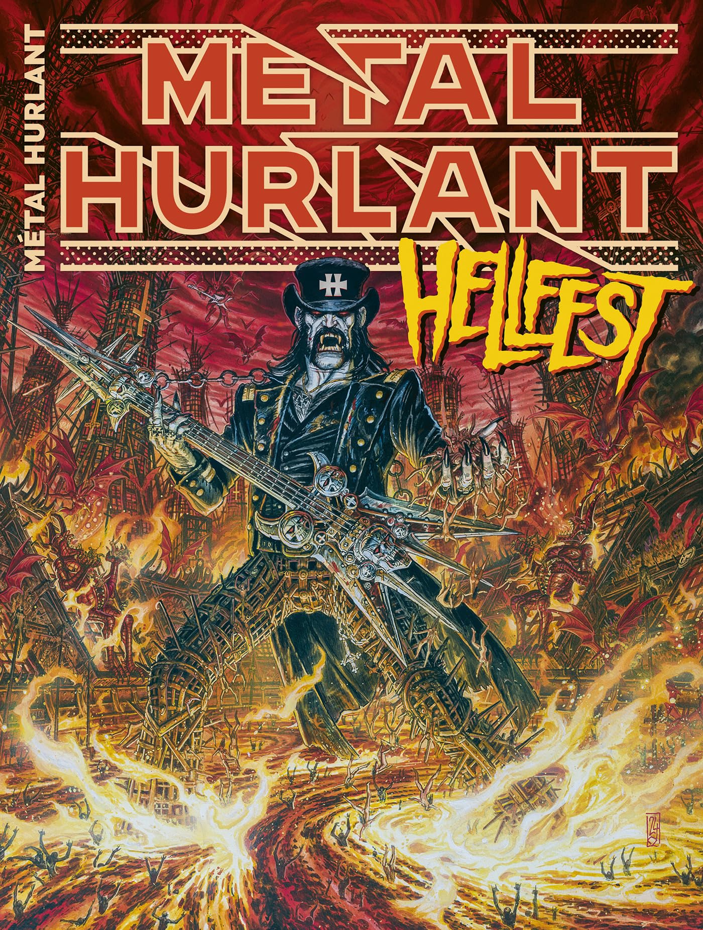 jaquette album Métal Hurlant Hellfest