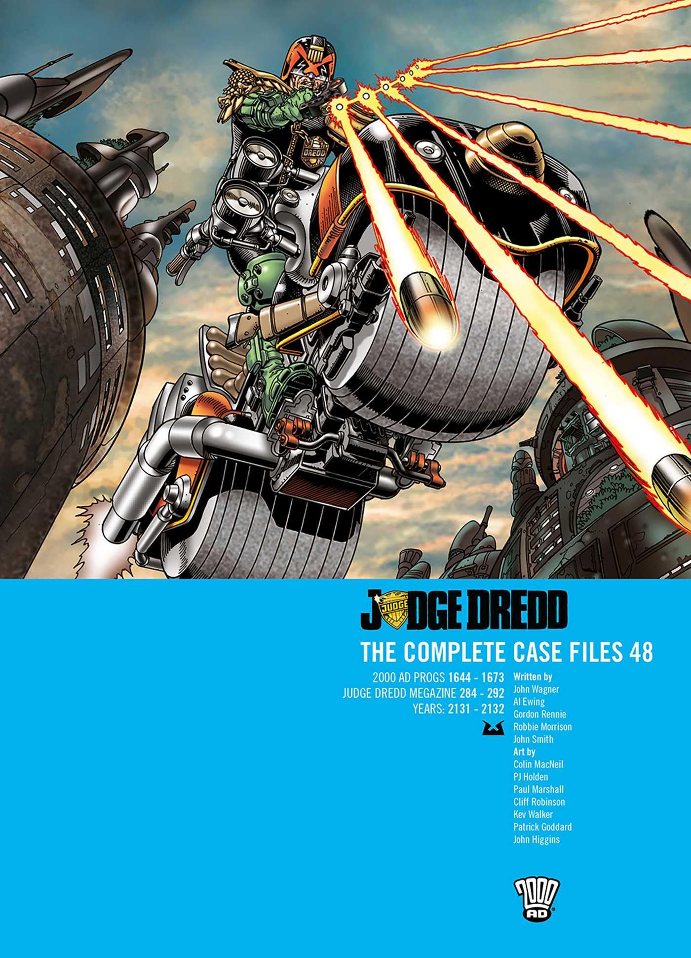 jaquette album Judge Dredd: The Complete Case Files 48 (Volume 48)