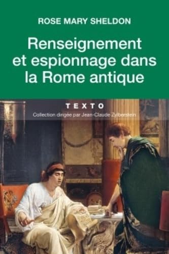 jaquette album Renseignement et espionnage dans la Rome antique