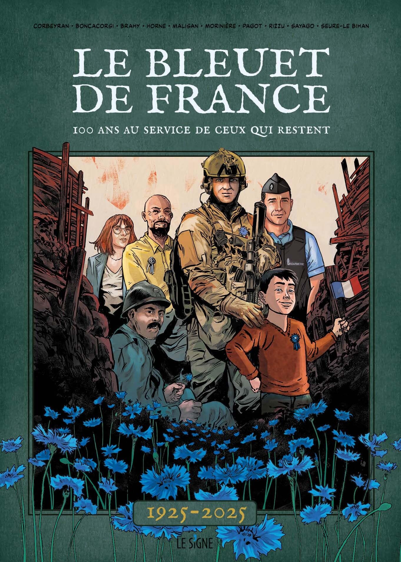 jaquette album Le Bleuet de France: 100 ans au service de ceux qui restent