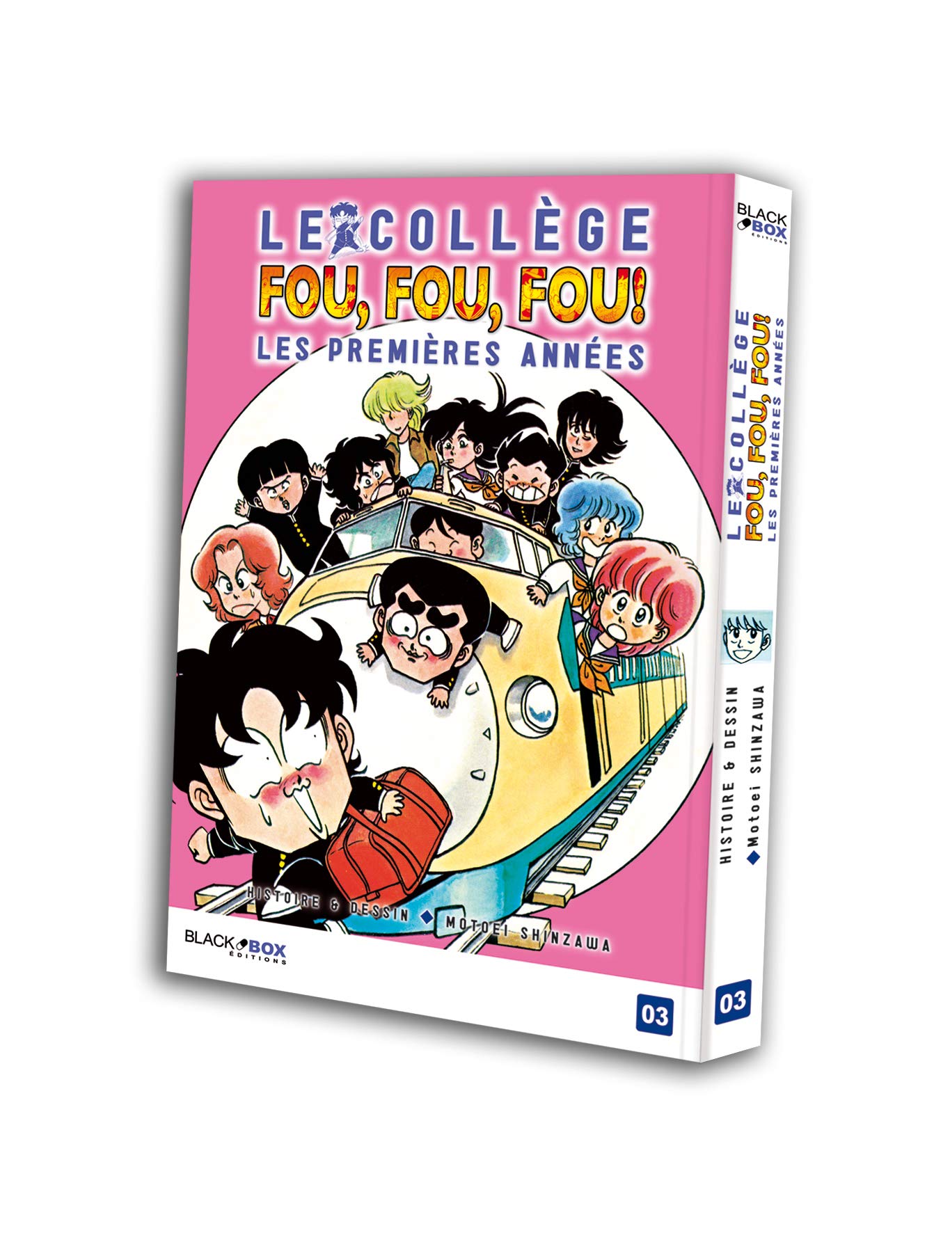 jaquette album Le collège fou fou fou - les premières années - tome 3
