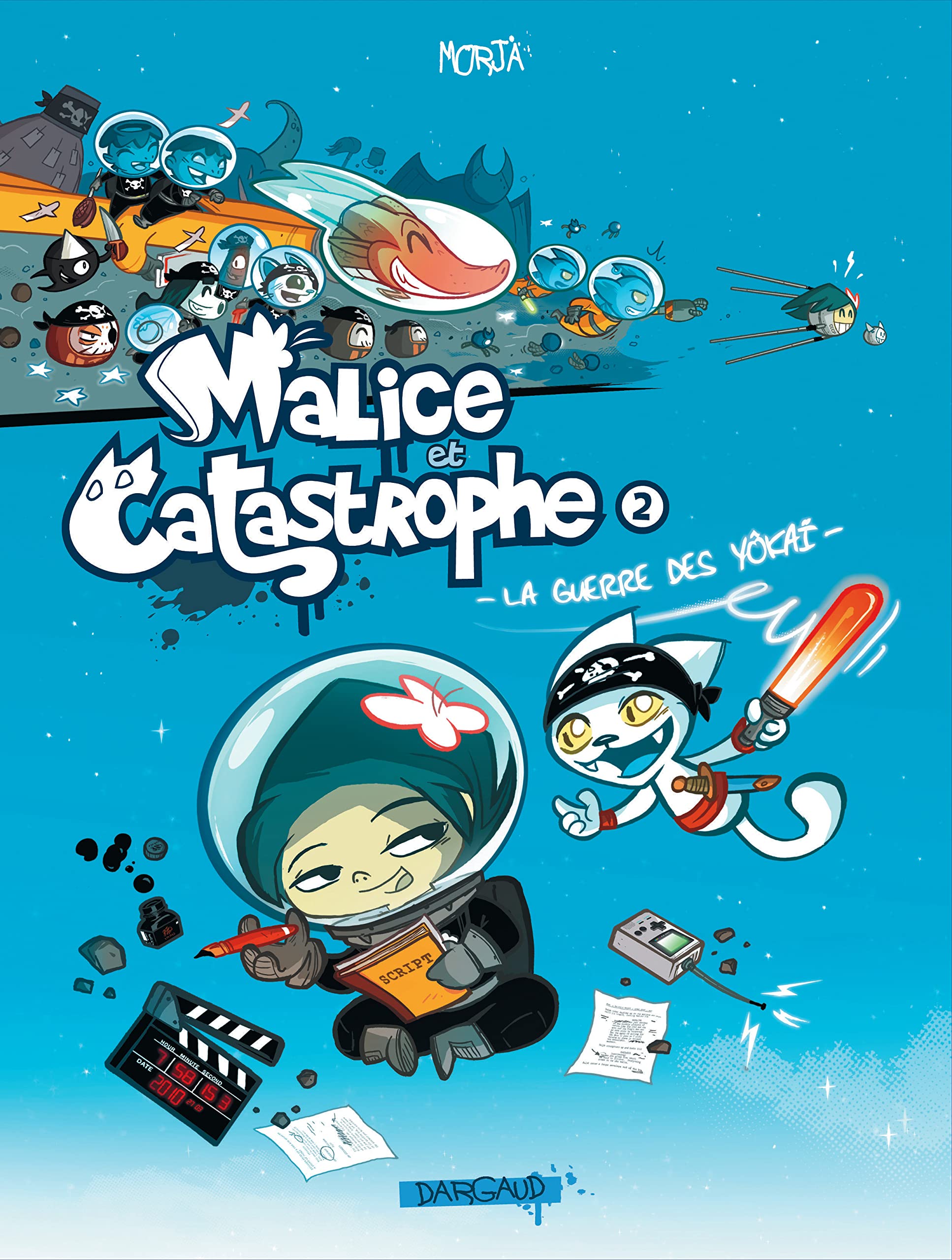 jaquette album Malice et Catastrophe - Tome 2 - La Guerre des yôkaï