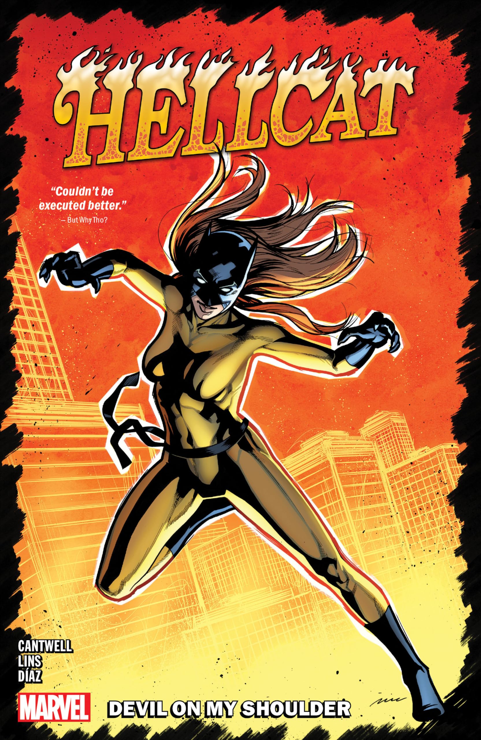 jaquette album HELLCAT: DEVIL ON MY SHOULDER