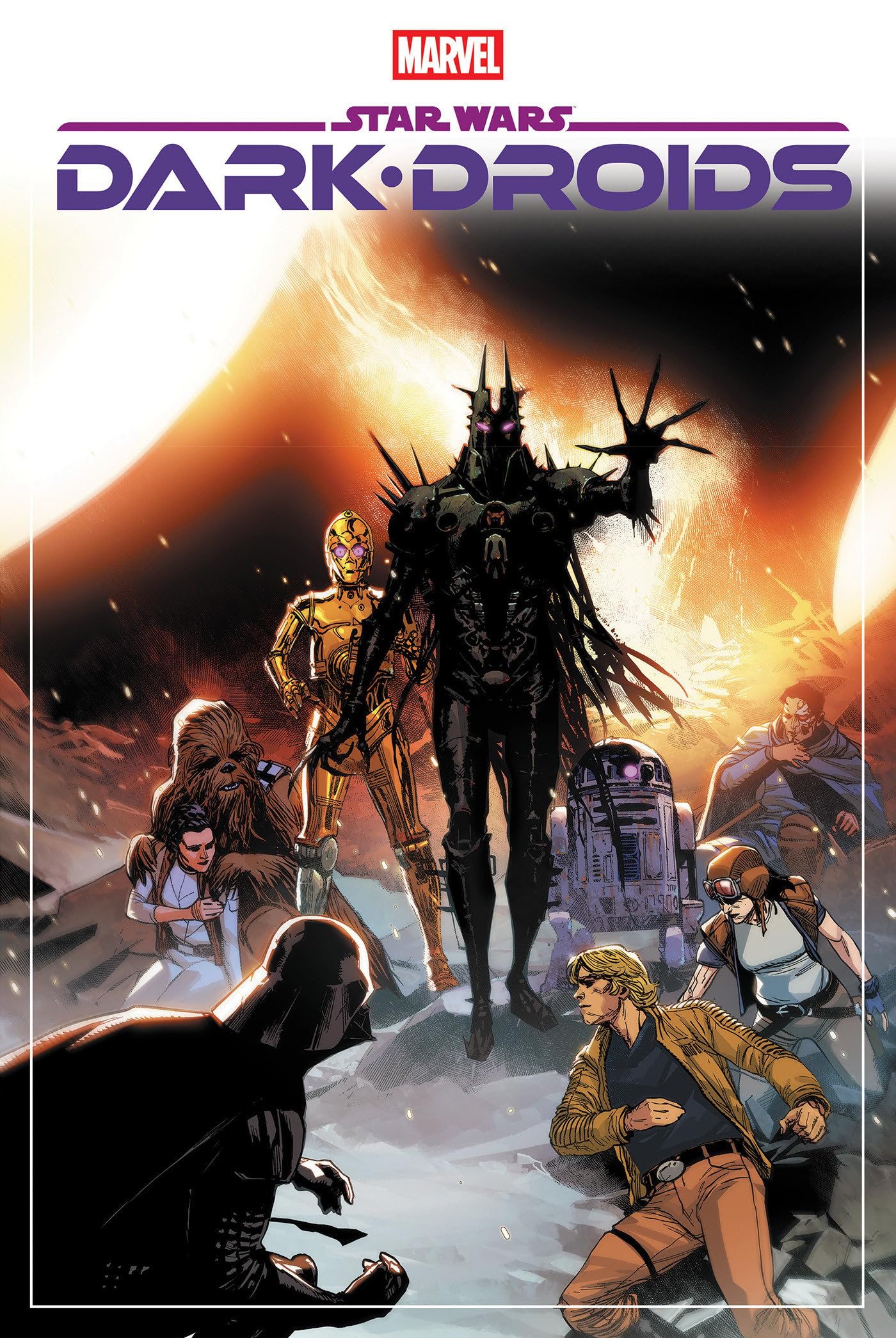 jaquette album Star Wars: Dark Droids Omnibus Lenil Yu Cover