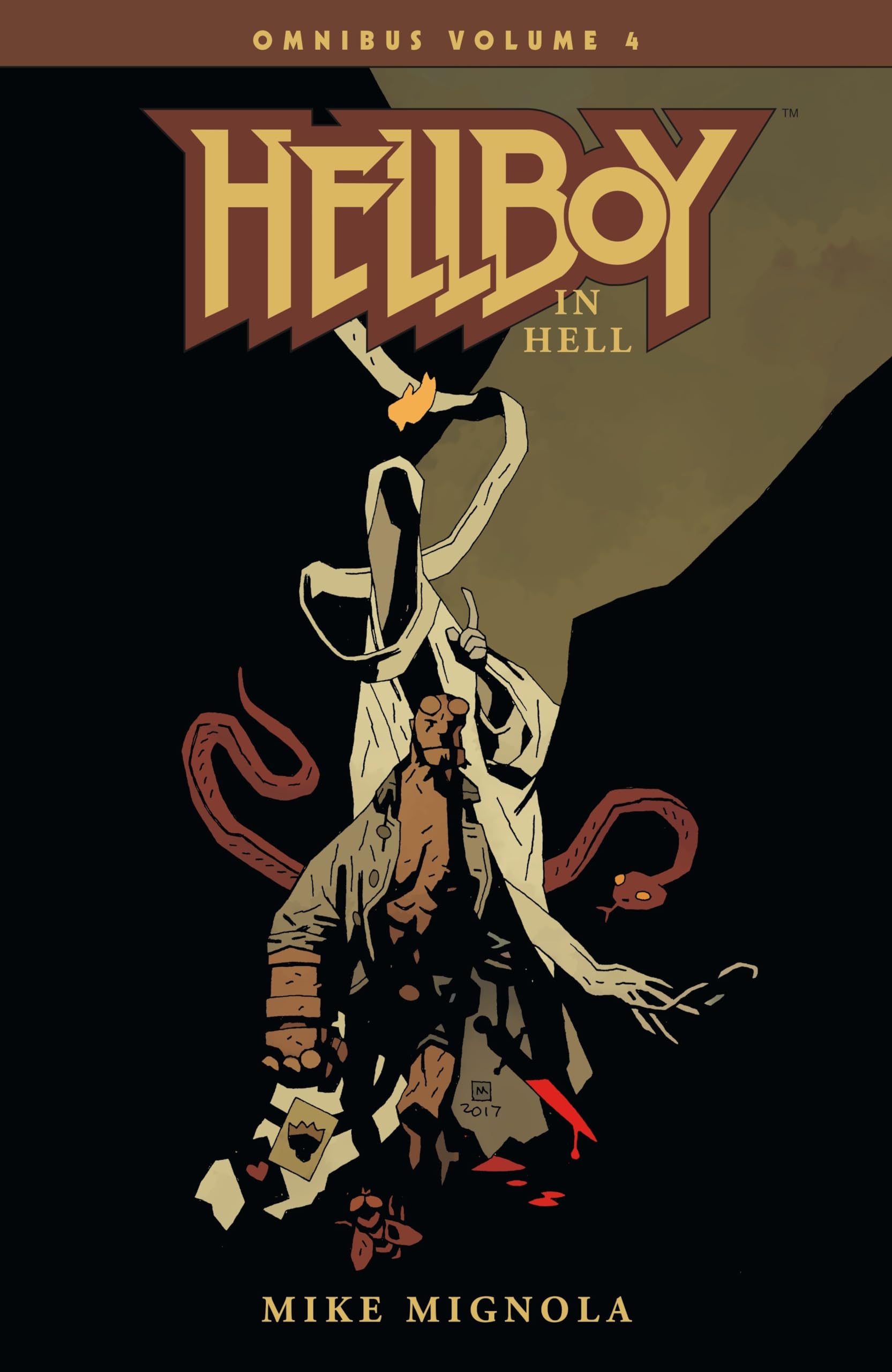 jaquette album Hellboy Omnibus Volume 4: Hellboy in Hell