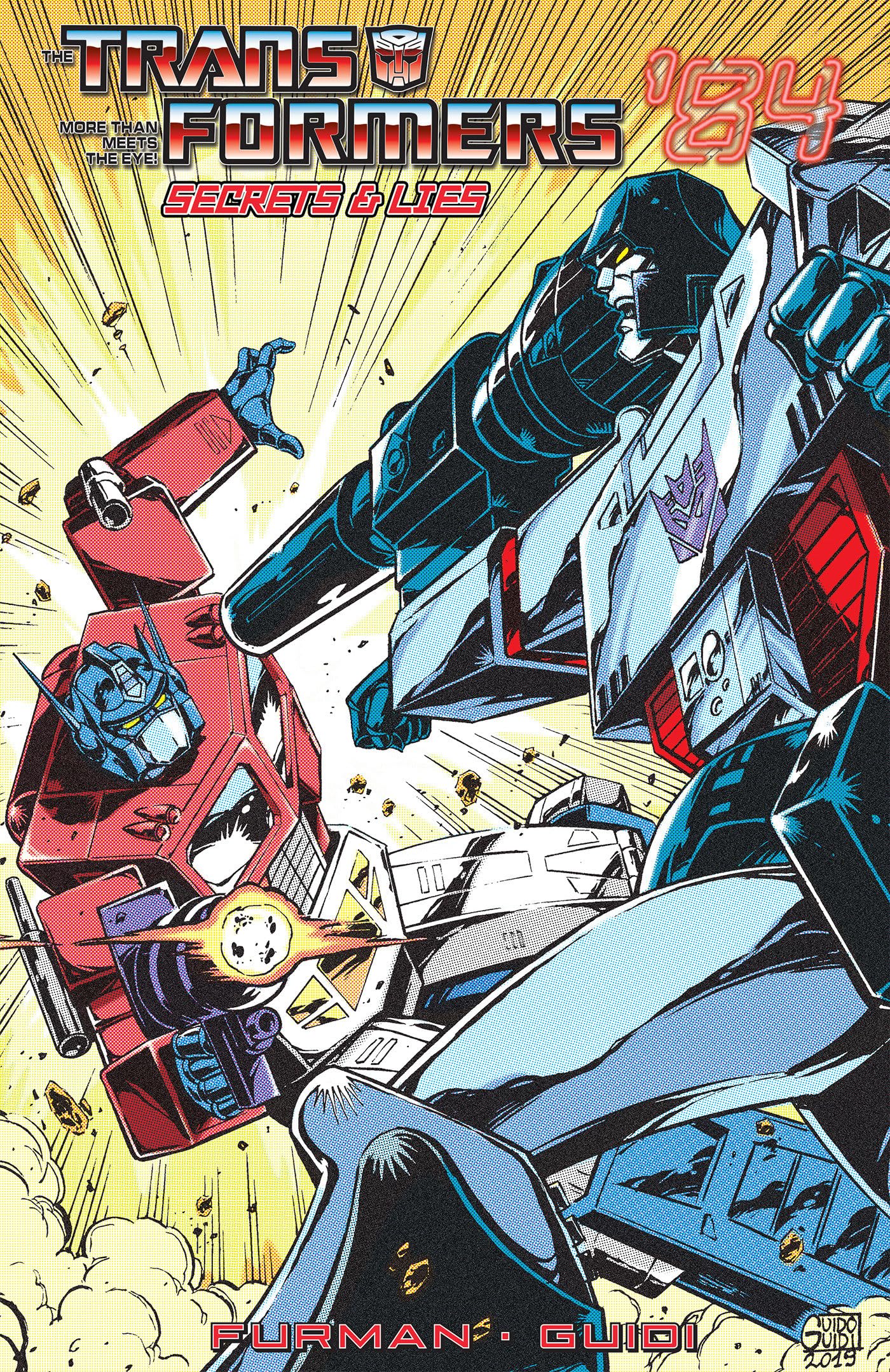 jaquette album Transformers '84: Secrets and Lies