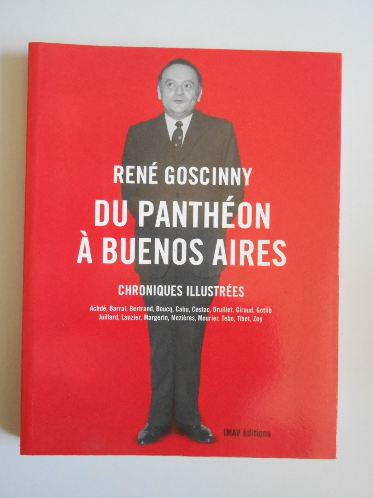 jaquette livre Du Panthéon à Buenos Aires