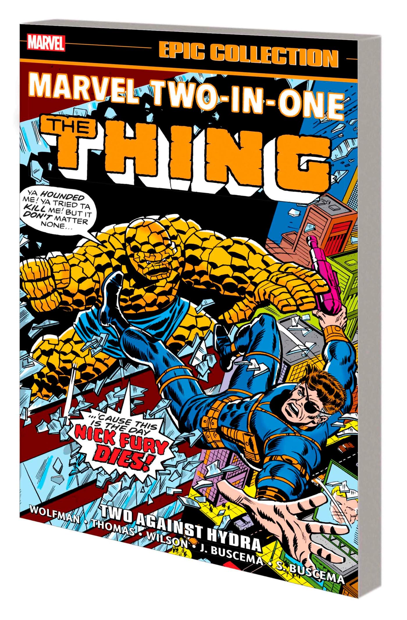 jaquette album MARVEL TWO-IN-ONE EPIC COLLECTION: TWO AGAINST HYDRA