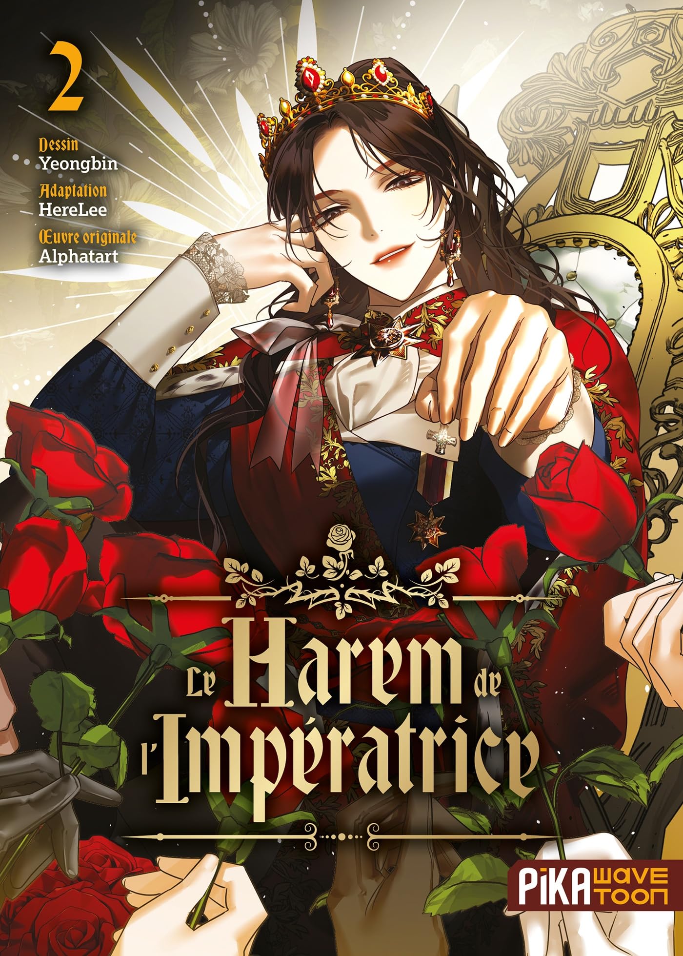jaquette album Le harem de l'impératrice T02