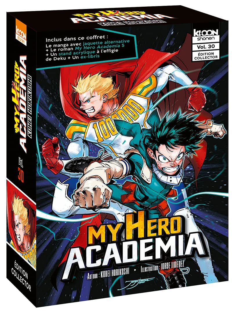 jaquette album My Hero Academia T30 - Edition collector