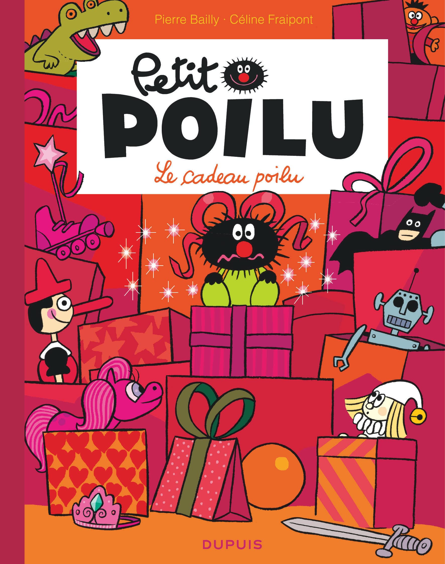 jaquette album Petit Poilu Poche - Tome 6 - Le cadeau poilu