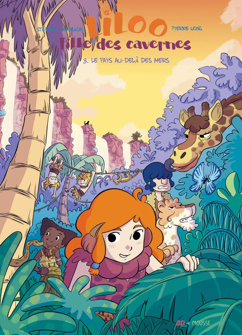 jaquette album Liloo, fille des cavernes - tome 3 Le pays au-delà des mers (3)