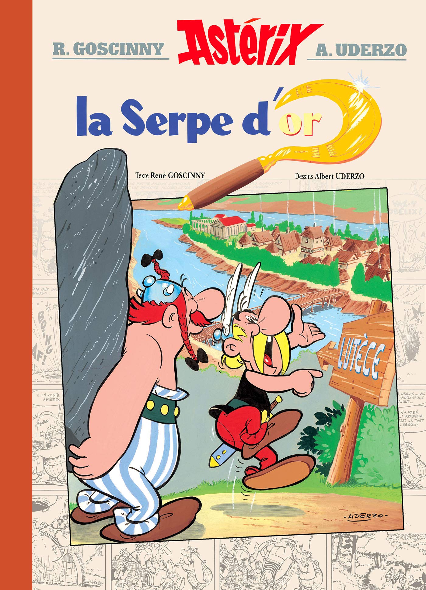 jaquette album Astérix - La Serpe d'Or - n°2 - Version Luxe