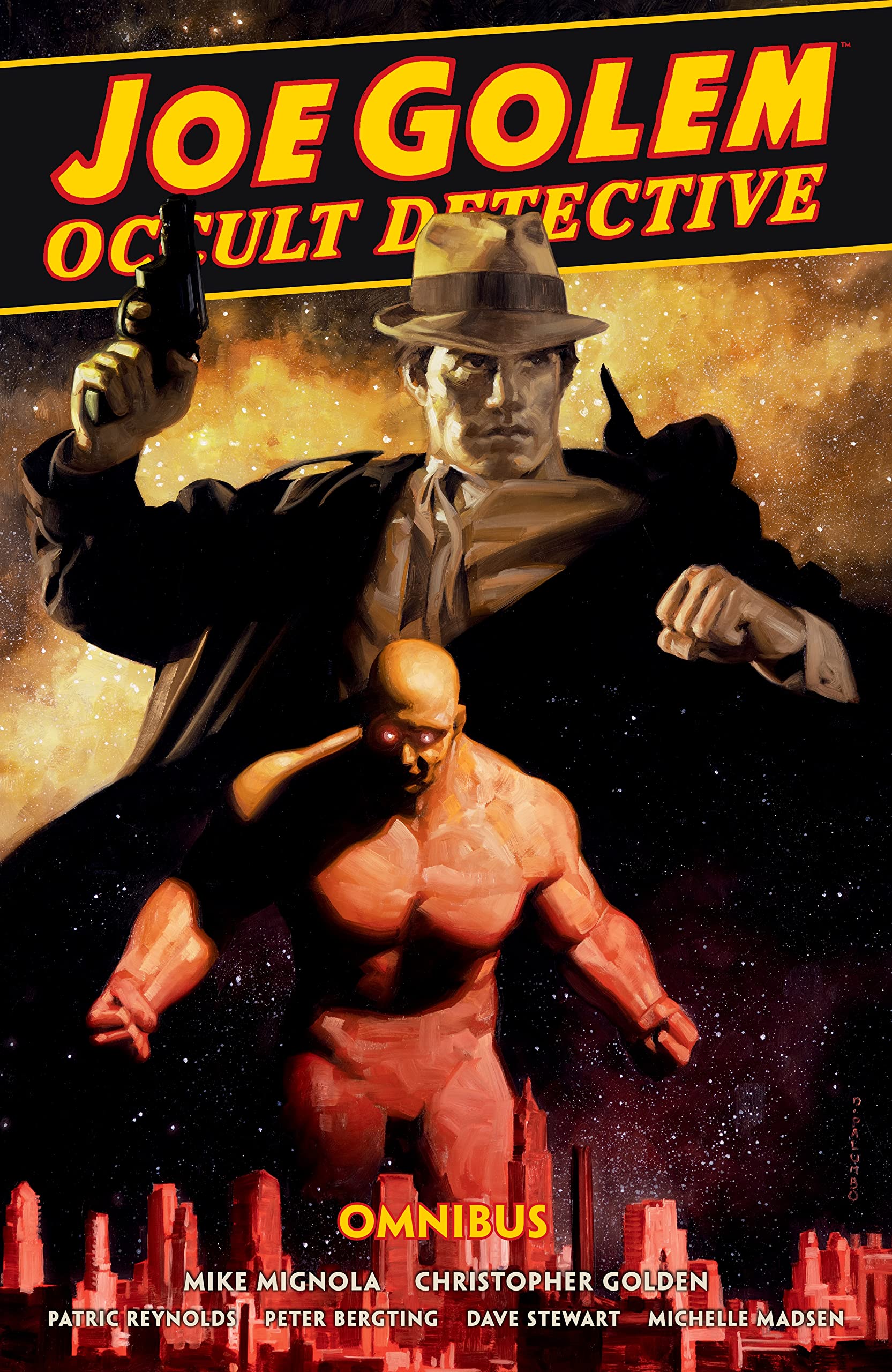 jaquette album Joe Golem: Occult Detective Omnibus