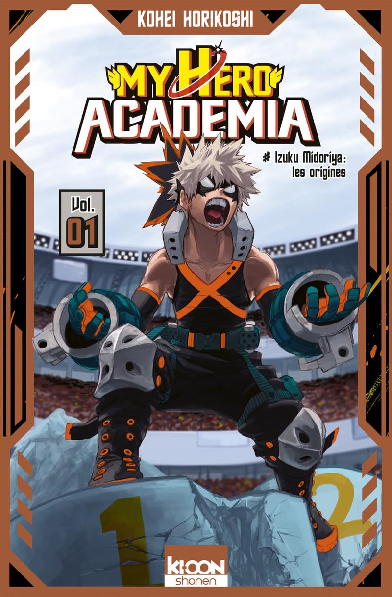 jaquette album My Hero Academia T01 - Édition collector Bakugo (1)