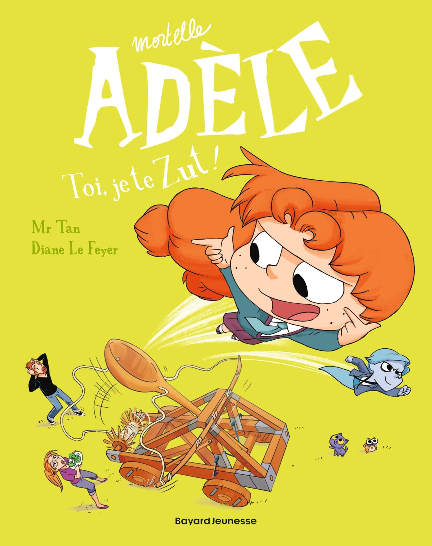 jaquette album BD Mortelle Adèle, Tome 18: Toi, je te zut !