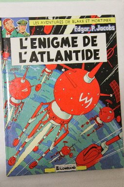 jaquette album Les aventures de Blake et Mortimer - L'énigme de l'Atlantide
