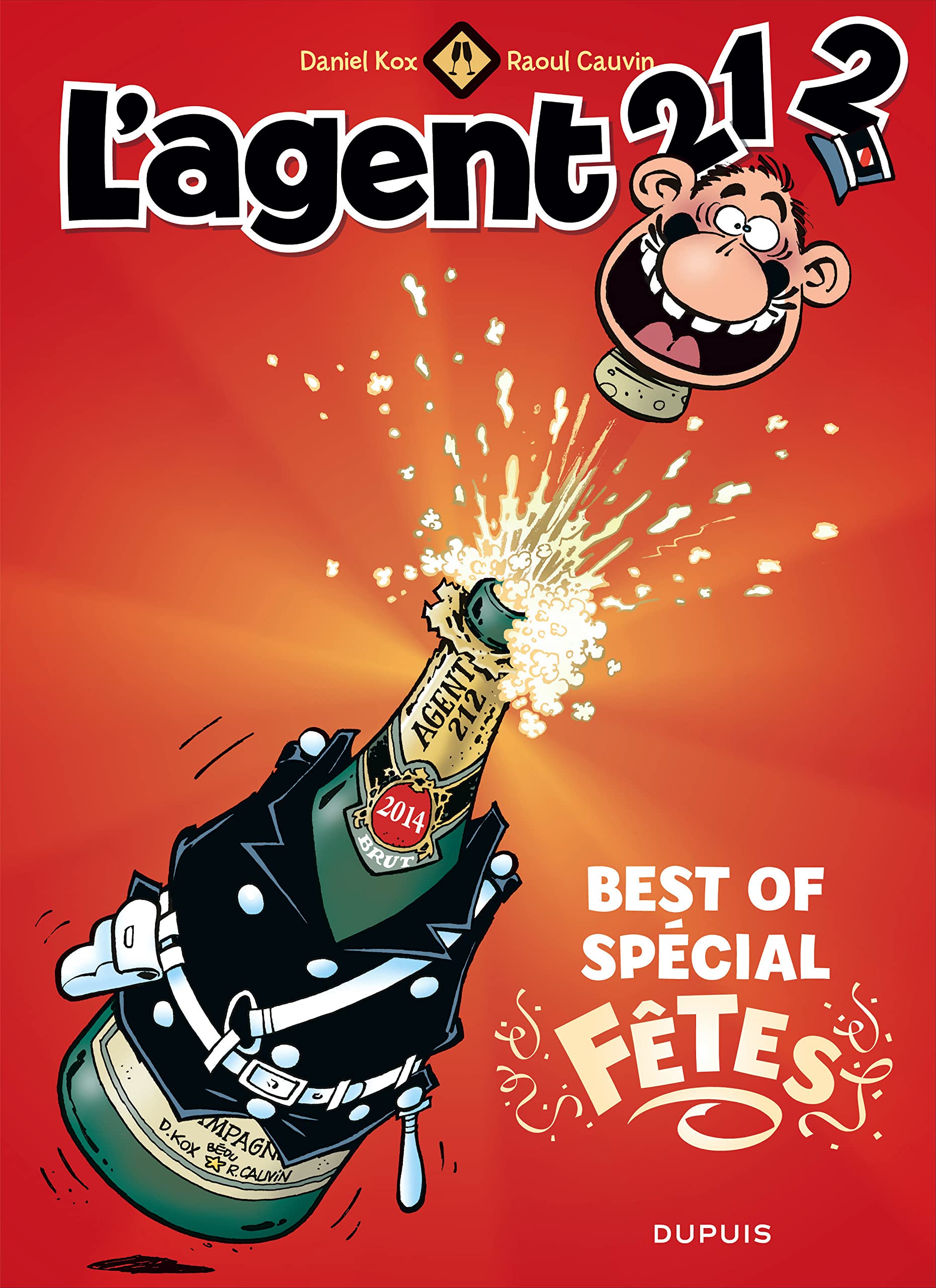 jaquette album L'AGENT 212 - BEST OF SPECIAL FETES