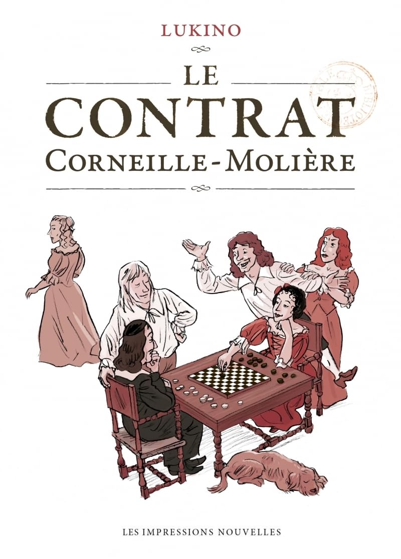 jaquette album Le contrat Corneille-Molière