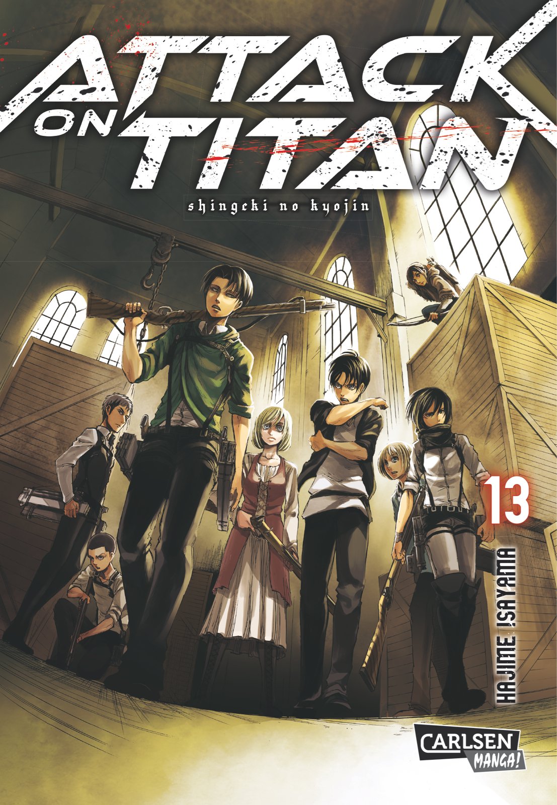 jaquette album Attack on Titan 13