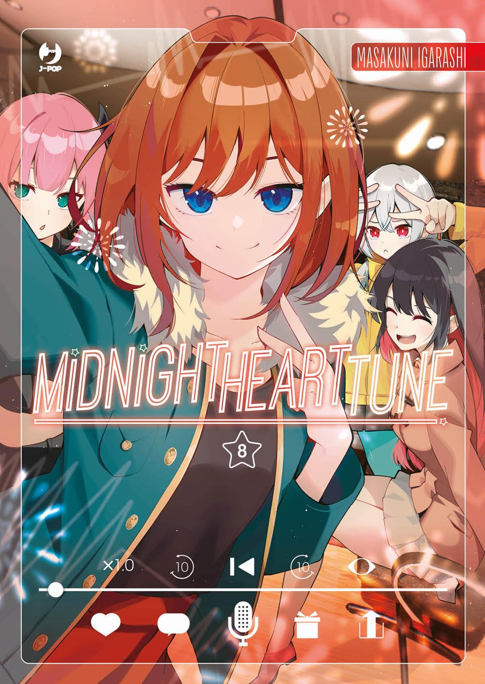 jaquette album Midnight heart tune (Vol. 8)