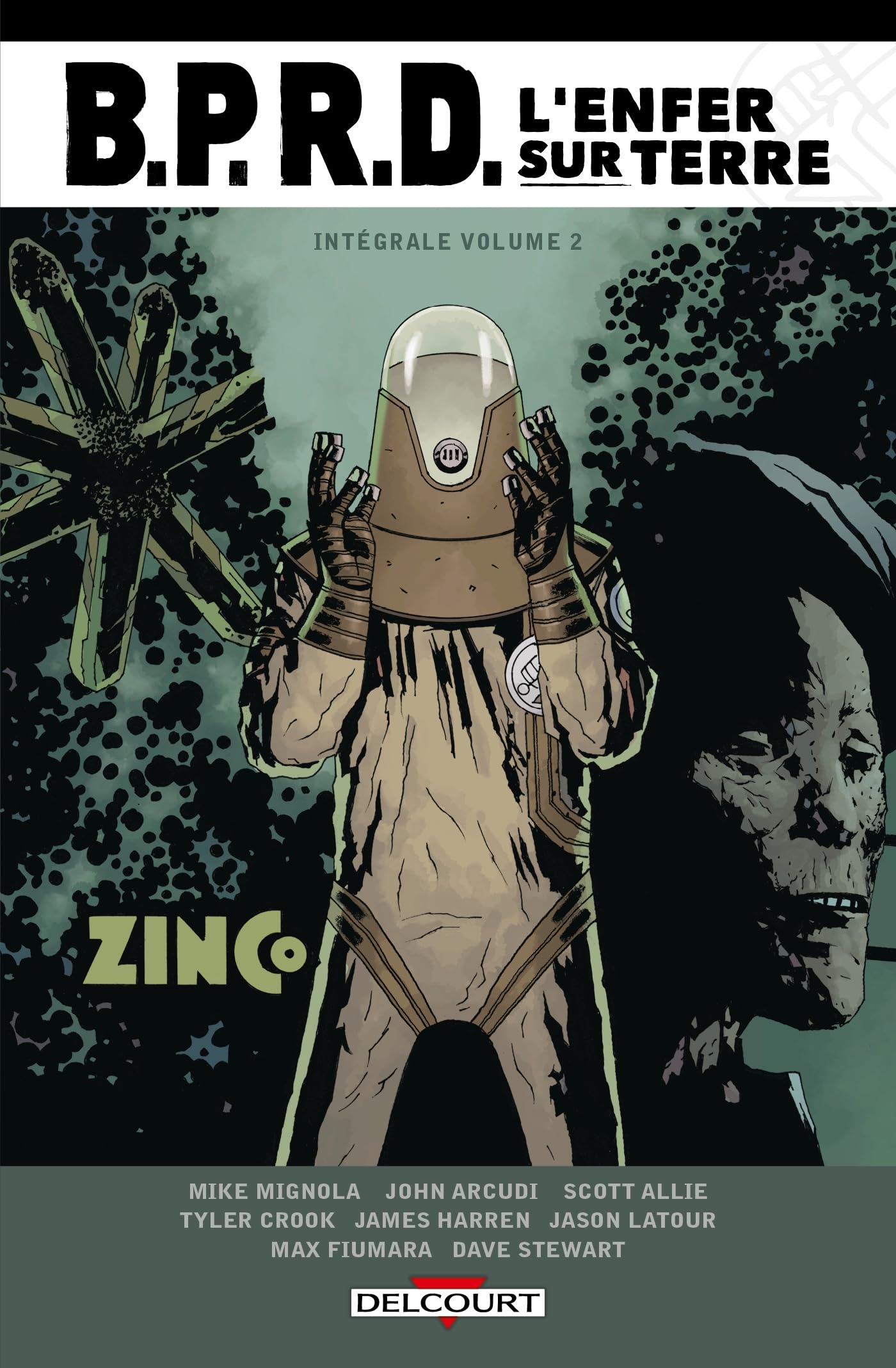 jaquette album BPRD - L'Enfer sur Terre - Intégrale T02