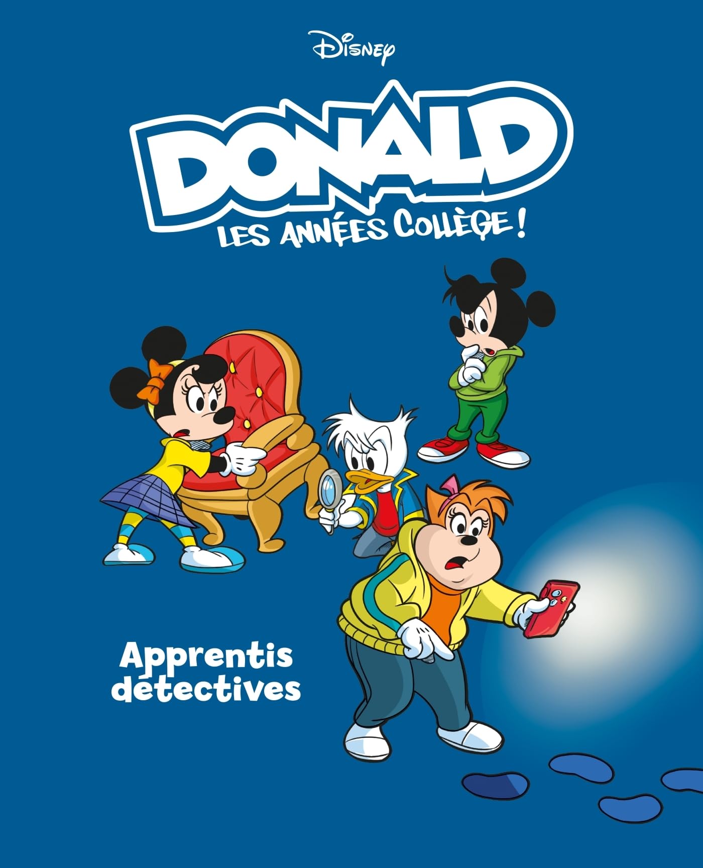 jaquette album Apprentis détectives: Donald les années collège - Tome 10